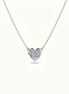 Eterna Heart Moissanite Pendant