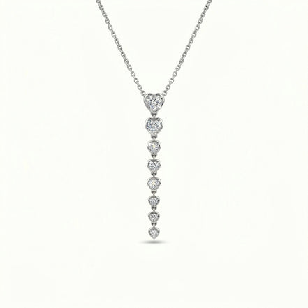 Heart Shape Drop Pendant