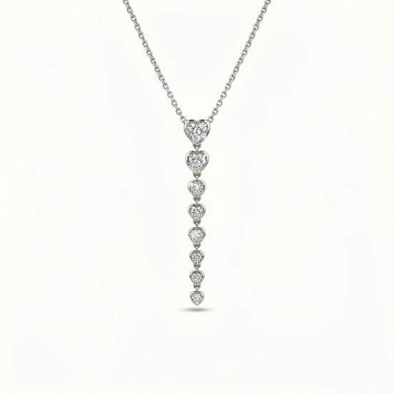 Heart Shape Drop Pendant