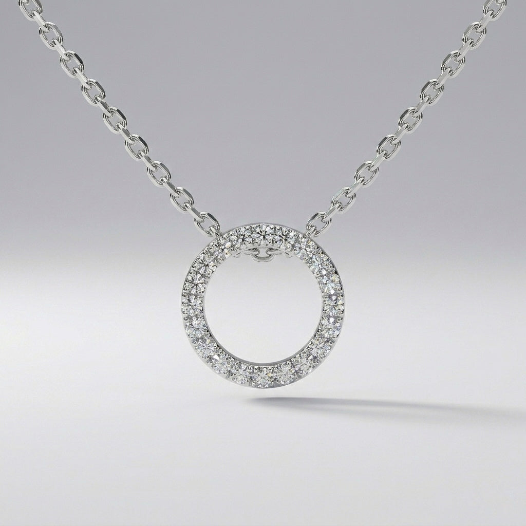 Halo Circle Pendant
