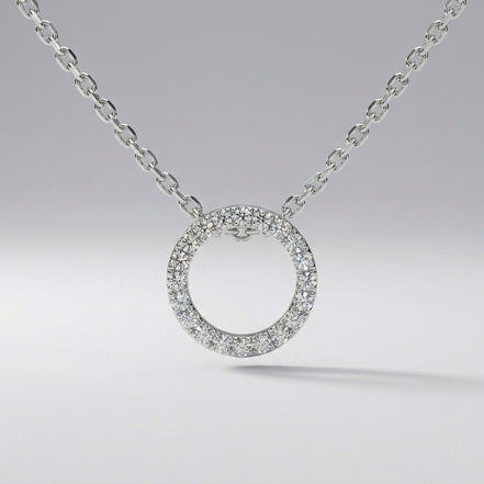 Halo Circle Pendant