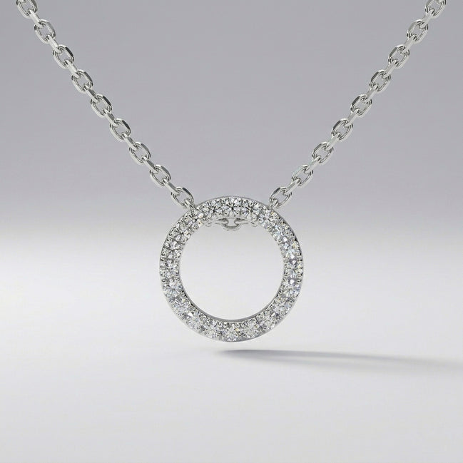 Halo Circle Pendant