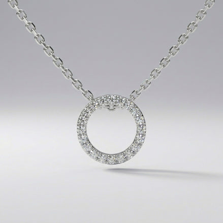 Halo Circle Pendant