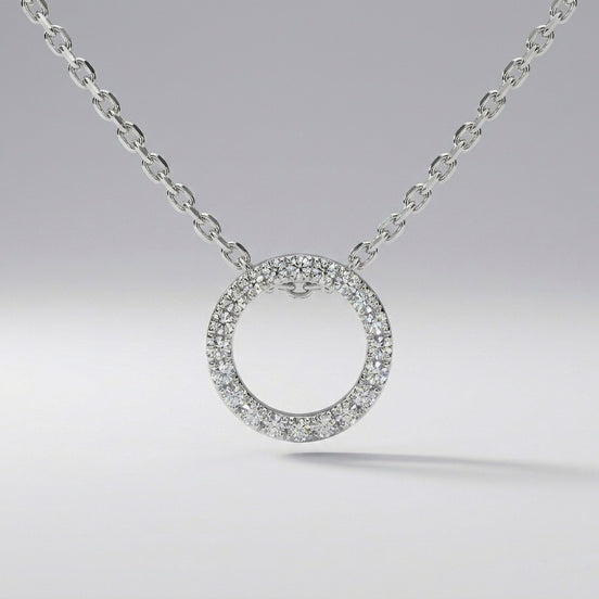Halo Circle Pendant