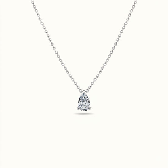 Pear Shape Diamond Pendant