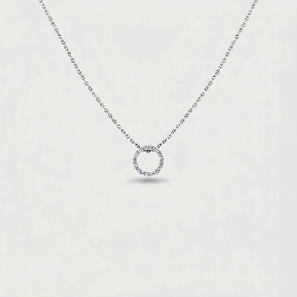 Halo Circle Pendant