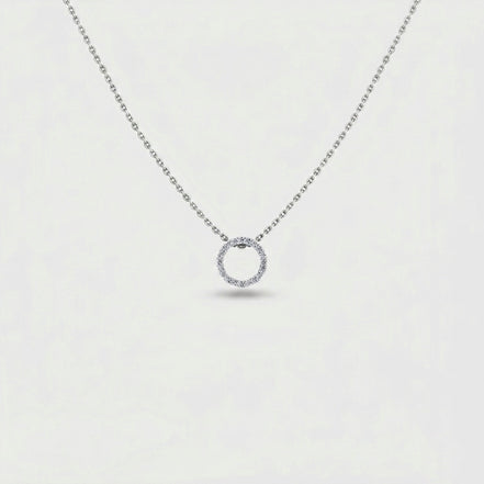Halo Circle Pendant