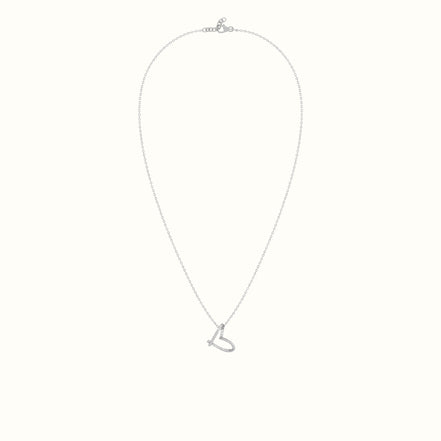 Velora Heart MOIssanite Diamond Pendant