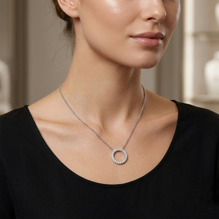 Halo Circle Pendant