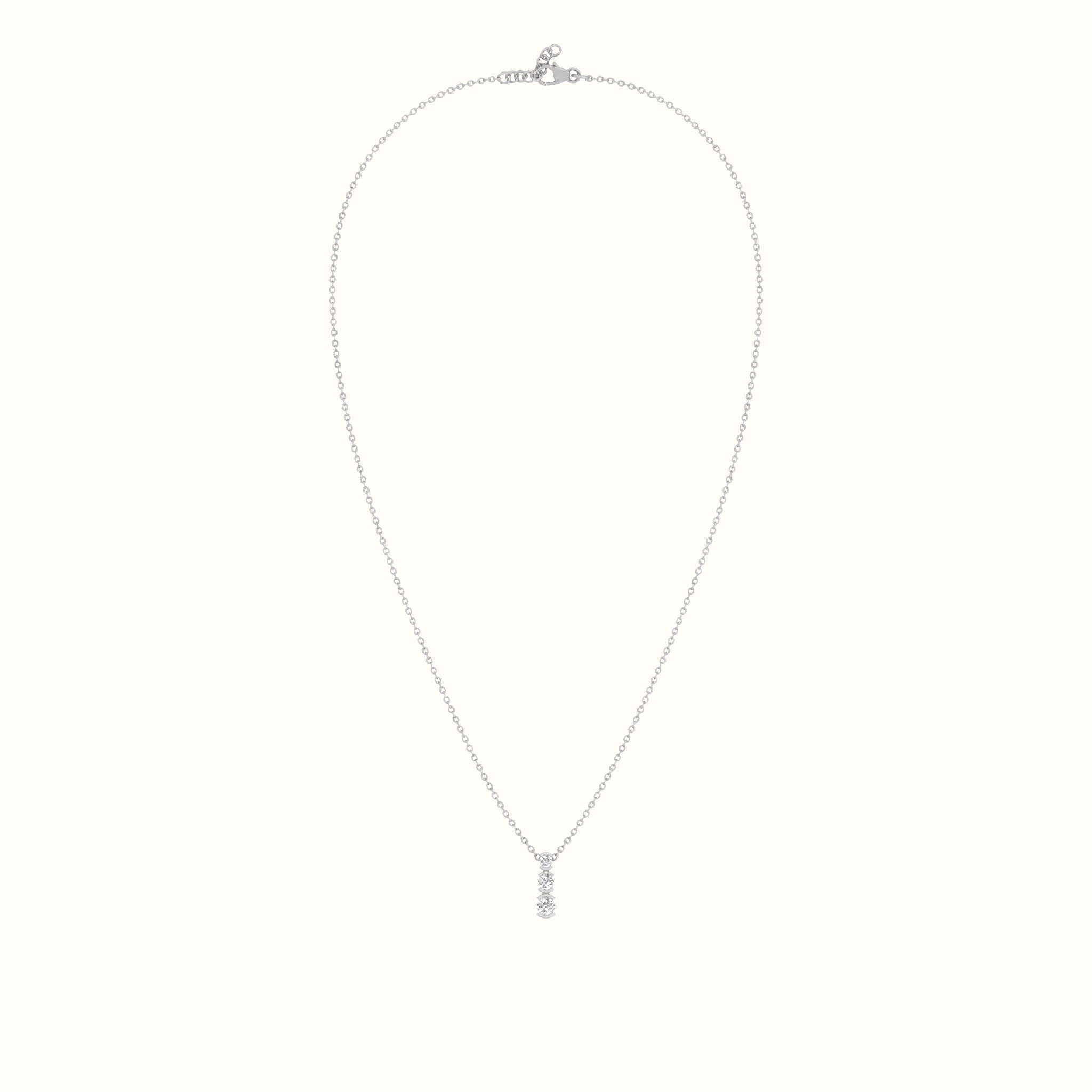 Trilogy Drop Pendant