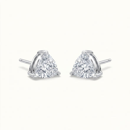 Trillion Cut Diamond Studs