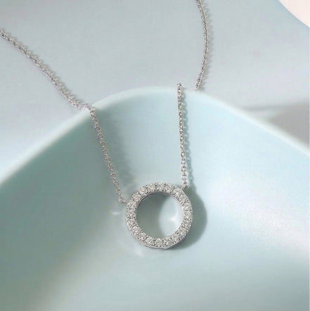 Halo Circle Pendant