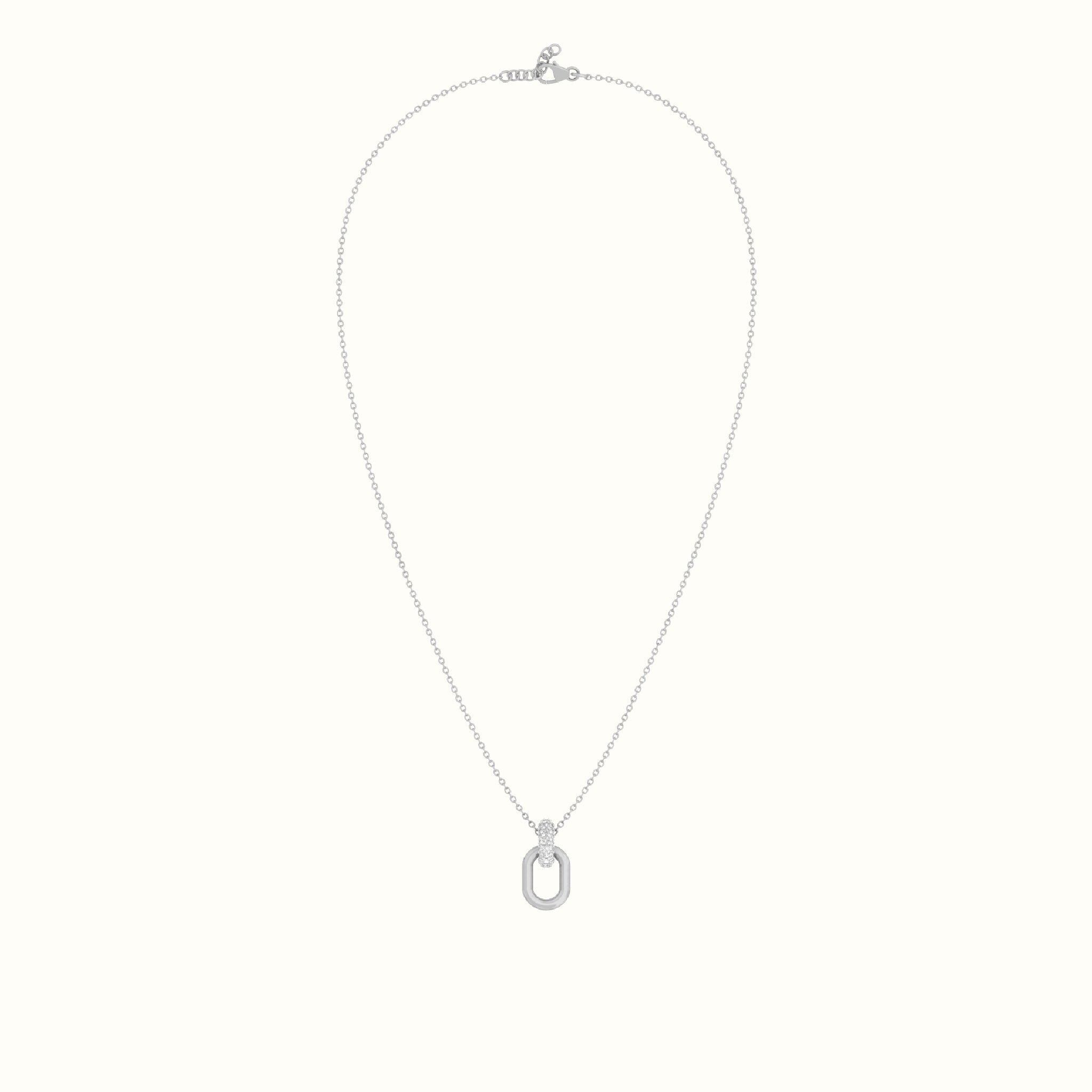 Zyra Oval Pendant