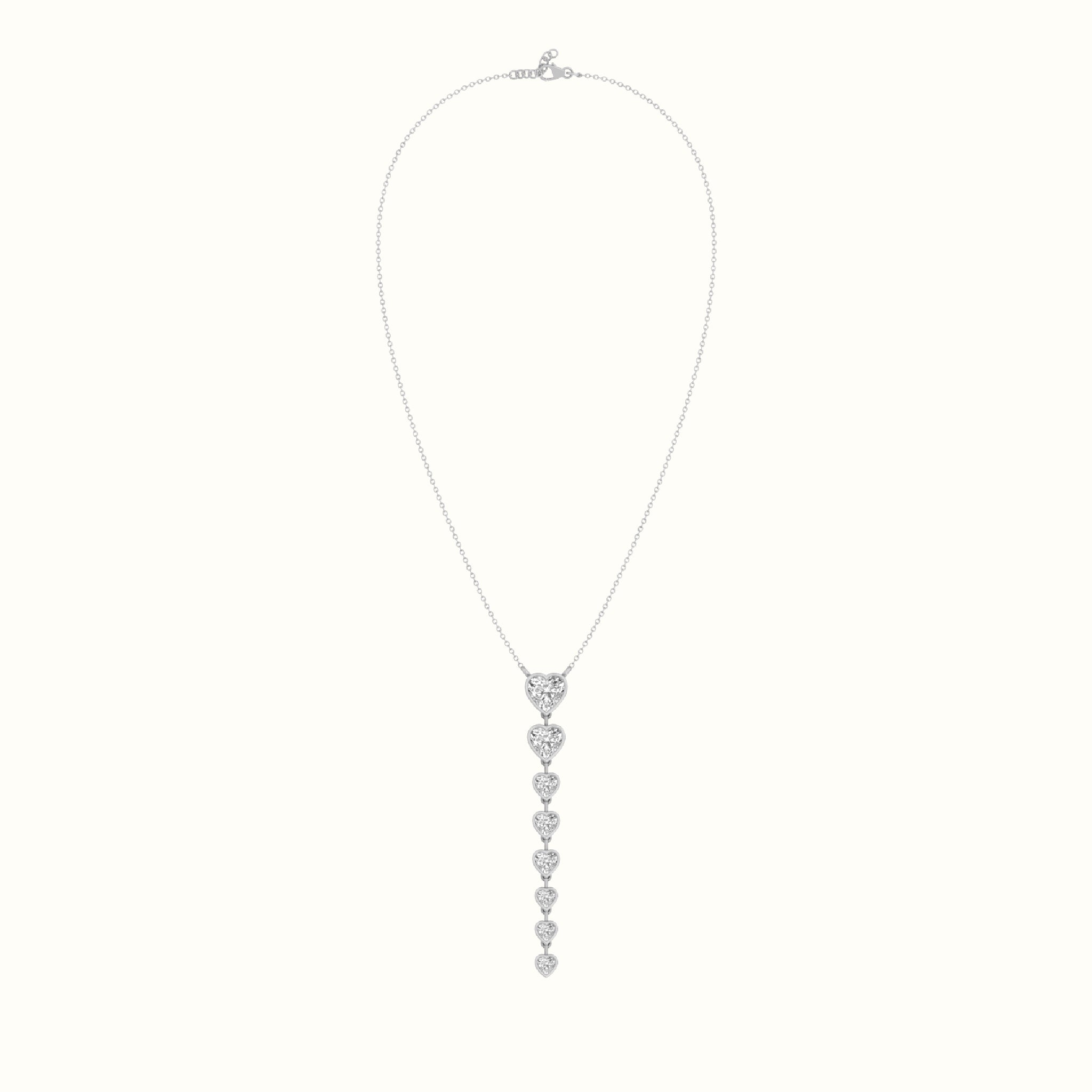 Heart Shape Drop Pendant