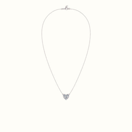 Eterna Heart Moissanite Pendant