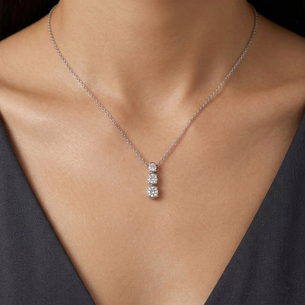 Trilogy Drop Pendant