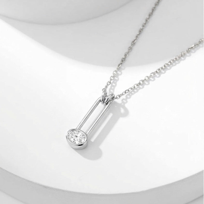 Eterna Drop Bar Pendant