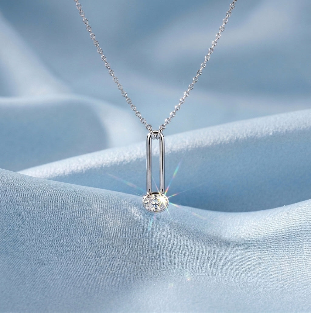Eterna Drop Bar Pendant