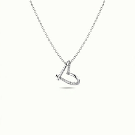 Velora Heart MOIssanite Diamond Pendant