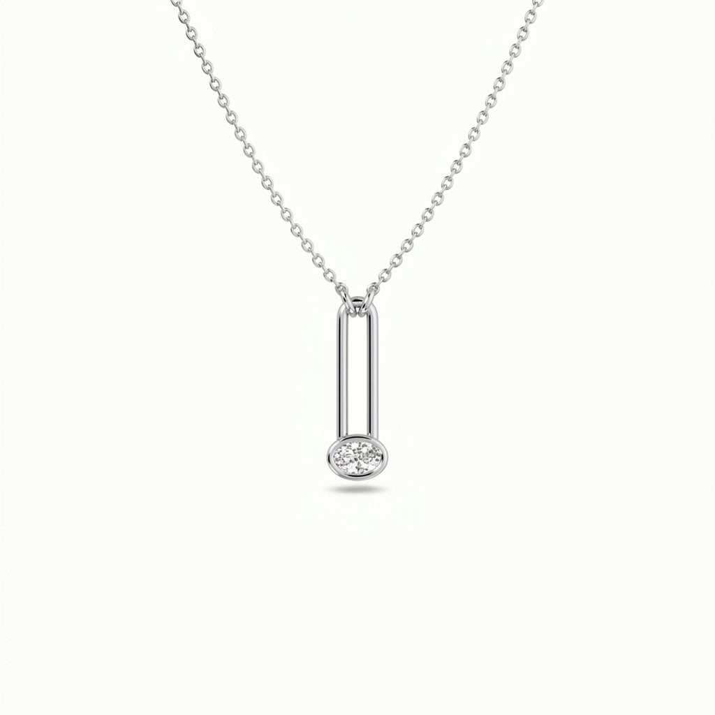 Eterna Drop Bar Pendant