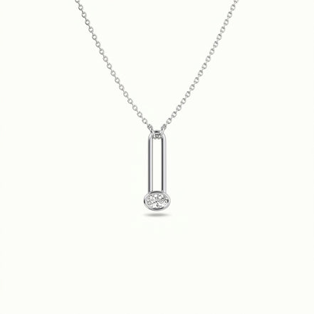 Eterna Drop Bar Pendant
