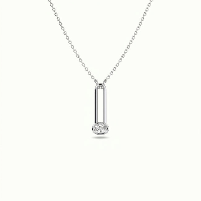 Eterna Drop Bar Pendant