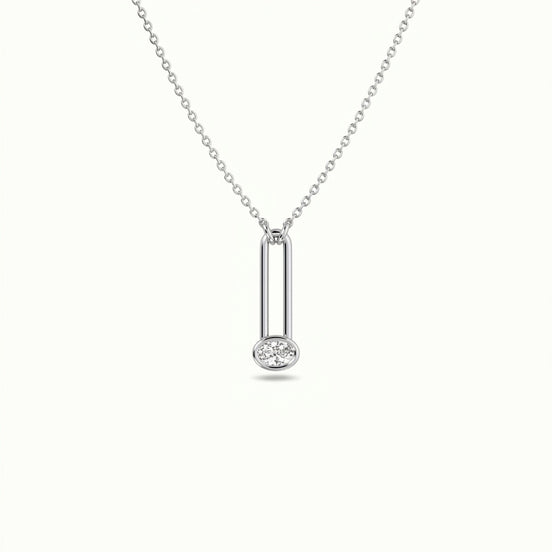 Eterna Drop Bar Pendant