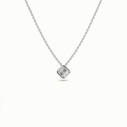 Cushion Cut Diamond Pendent