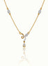 Drop Design Diamond Lariat Pendant