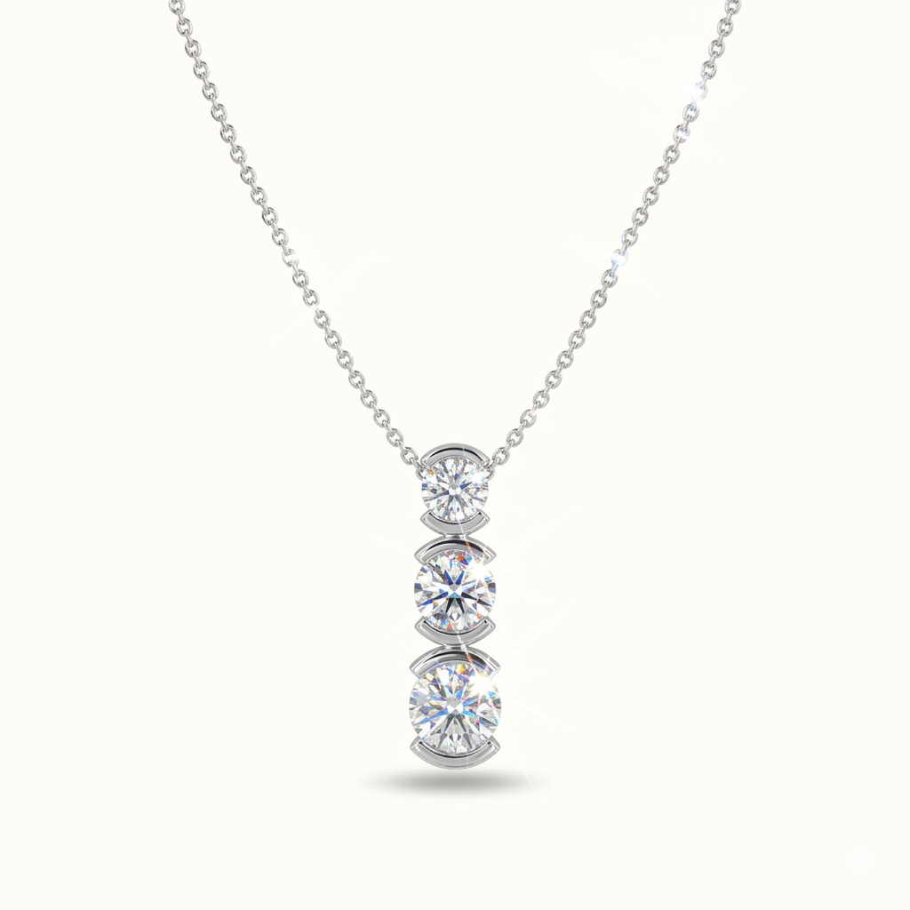 Trilogy Drop Pendant