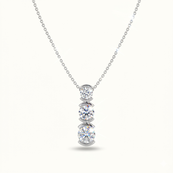Trilogy Drop Pendant