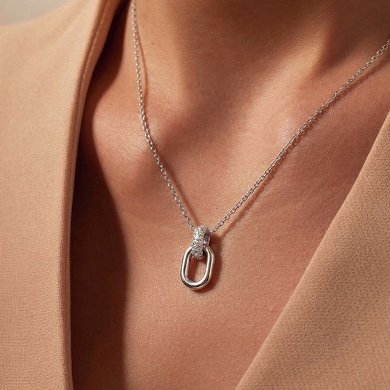 Zyra Oval Pendant