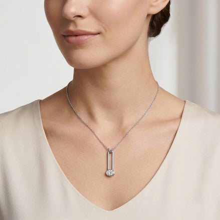 Eterna Drop Bar Pendant