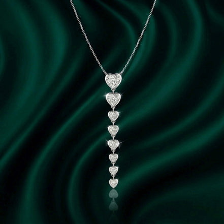Heart Shape Drop Pendant